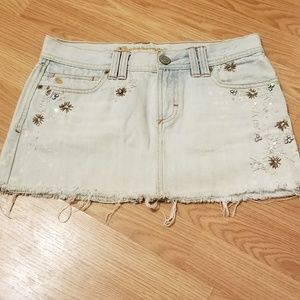 Abercrombie mini jean skirt* bundle item only *